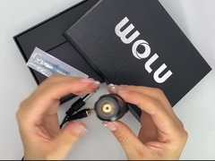 Татуировка цвета серого цвета подвергает механической обработке с соединителем RCA и высококачественным мотором